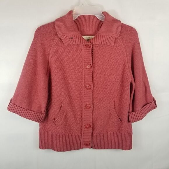 SONOMA 100% Cotton Mauve Sweater. Size L - Picture 16 of 16